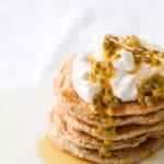 oat banana pancakes