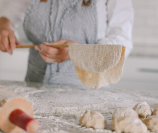 Vegan potato lefse