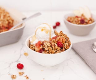 Cranberry Apple Crisp