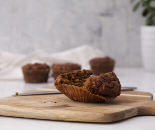 Baked Oatmeal Carrot Muffins