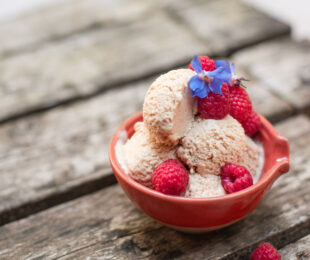 Vegan Vanilla Oat Ice Cream