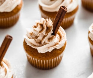 Pumpkin Spice Latte Cupcakes