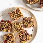 Vegan Christmas Cereal Bars